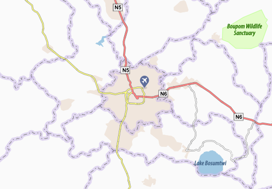 Kumasi Map