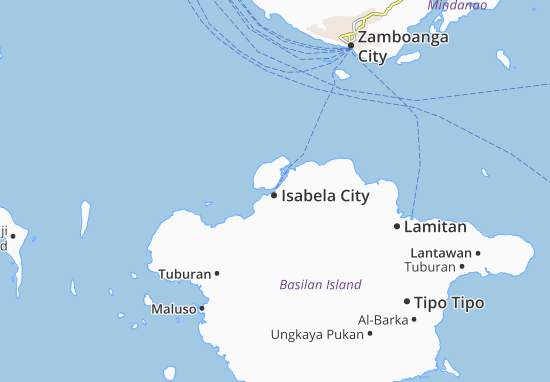 Mappe-Piantine Isabela City