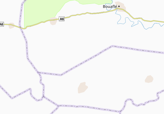Karte Stadtplan Bounéfla