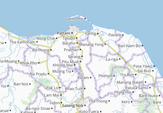 Karte Stadtplan Yarang