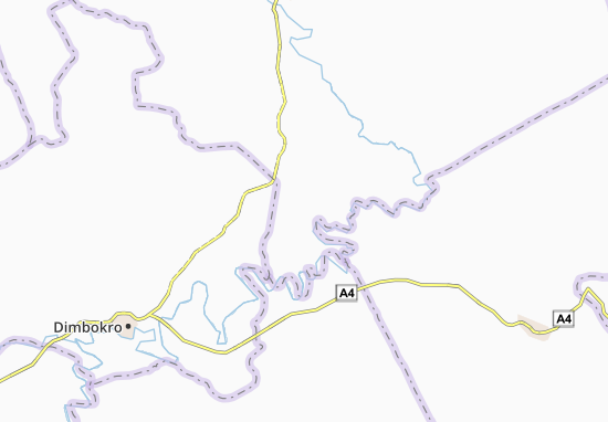 Karte Stadtplan Bingassou