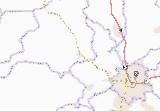 Karte Stadtplan Mankranso