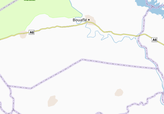 Guézanénoufla Map