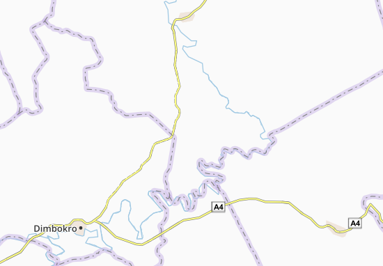 Kaart Plattegrond Ngassokro