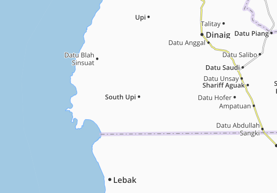 South Upi Map