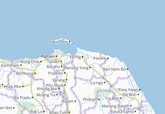 Mapa Yaring