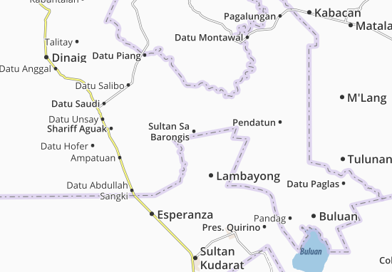 Mapa Sultan Sa Barongis