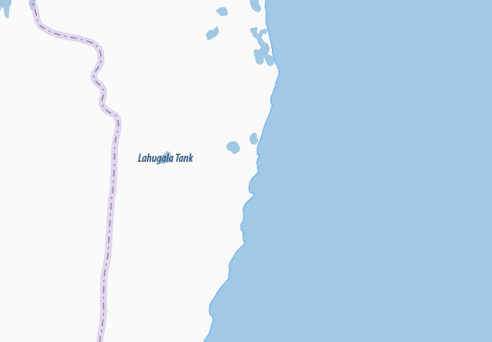 Kaart Plattegrond Pottuvil