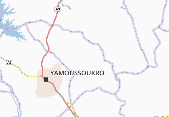 Kaart Plattegrond Attimouyaokro