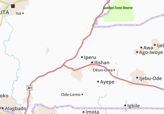 Kaart Plattegrond Iperu