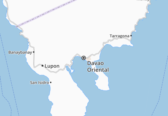 Carte-Plan Davao Oriental