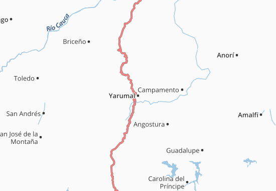 Yarumal Map