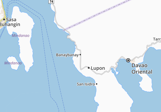 Kaart Plattegrond Banaybanay