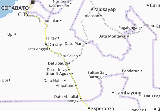 Datu Salibo Map