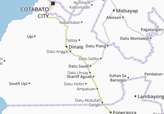 Karte Stadtplan Talayan