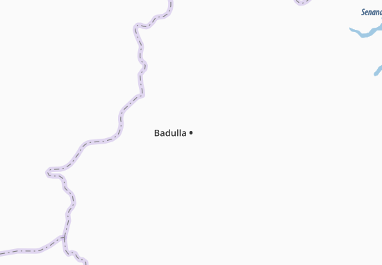 Mapa Badulla