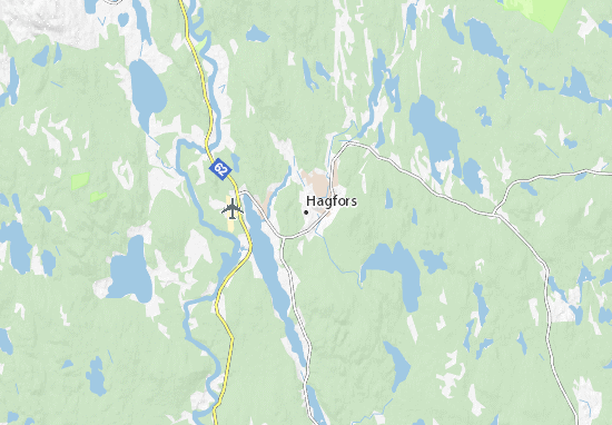Mapa Hagfors