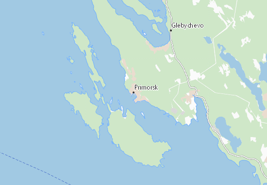 Karte Stadtplan Primorsk