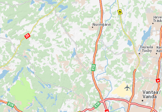 Klaukkala Map