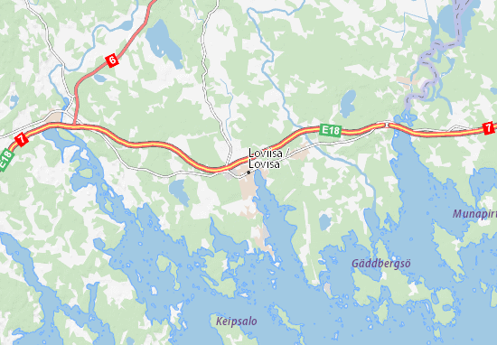 Loviisa Map