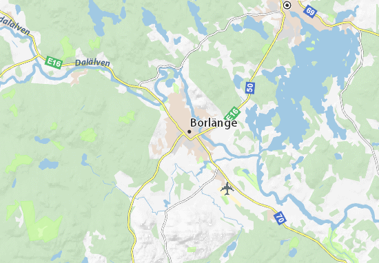 Borlänge Map