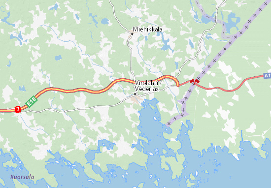 Mapa Virolahti