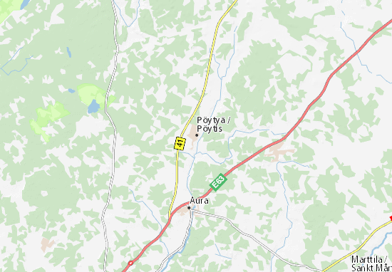 Karte Stadtplan Pöytyä