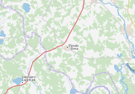 Elimäki Map