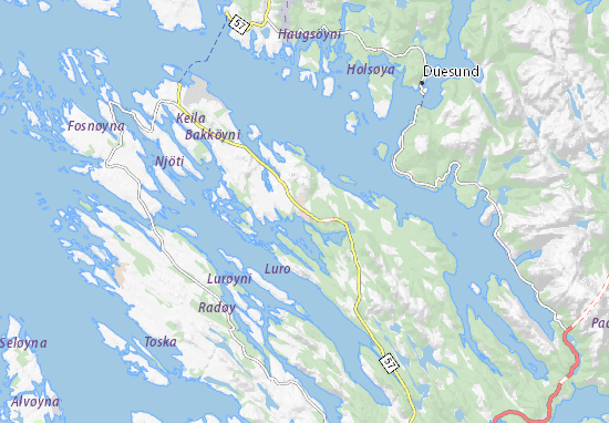 Lindås Map