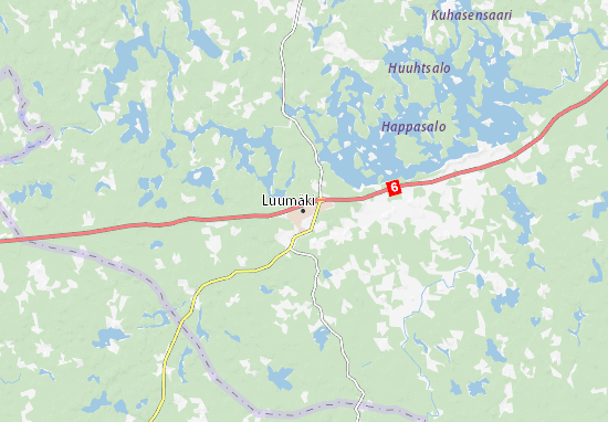 Kaart Plattegrond Luumäki