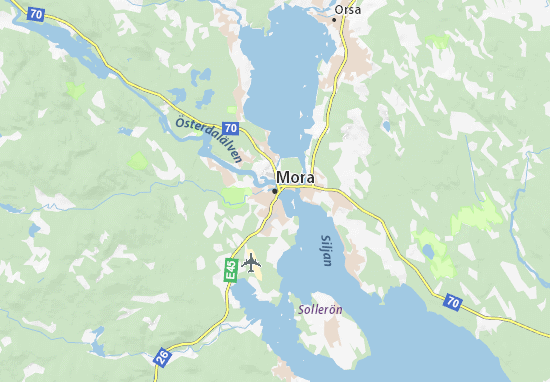 Mapa Mora