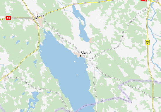Kaart Plattegrond Säkylä