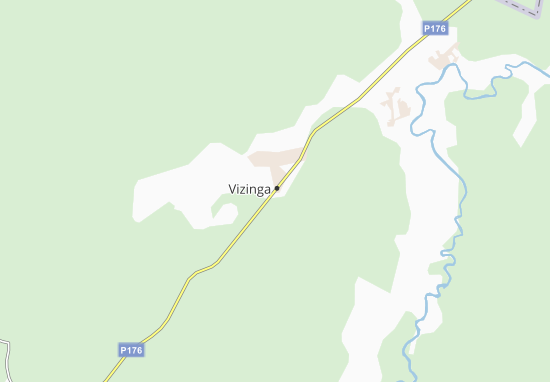 Karte Stadtplan Vizinga