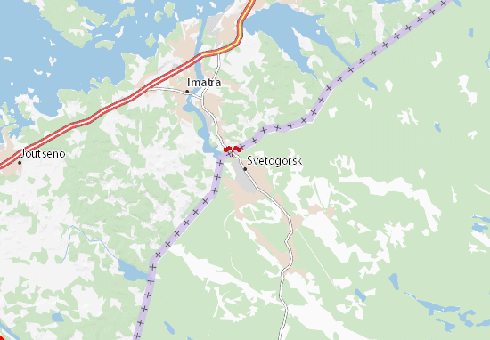 Svetogorsk Map