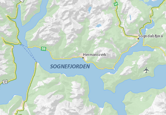 Mapa Hermansverk