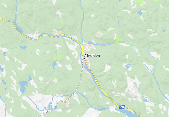 Karte Stadtplan Älvdalen