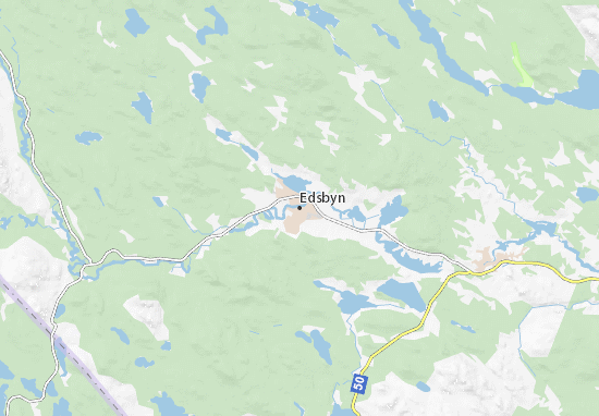 Karte Stadtplan Edsbyn