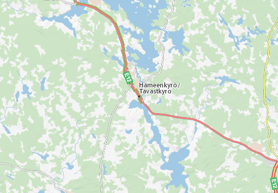 Kaart Plattegrond Hämeenkyrö