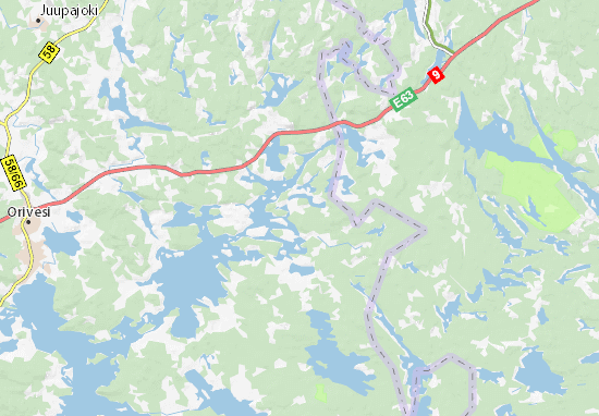 Karte Stadtplan Längelmäki
