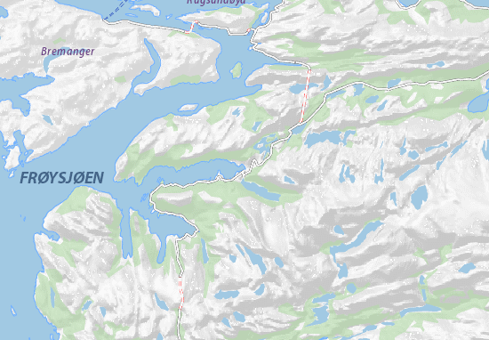 Svelgen Map