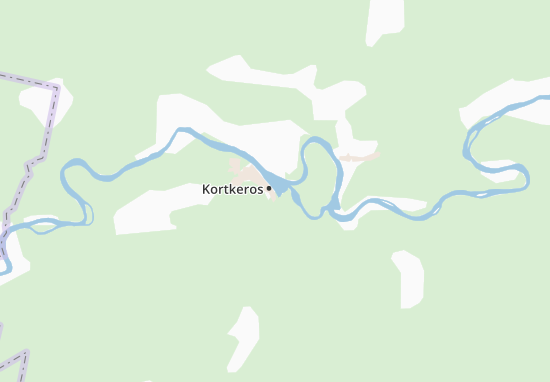 Kortkeros Map