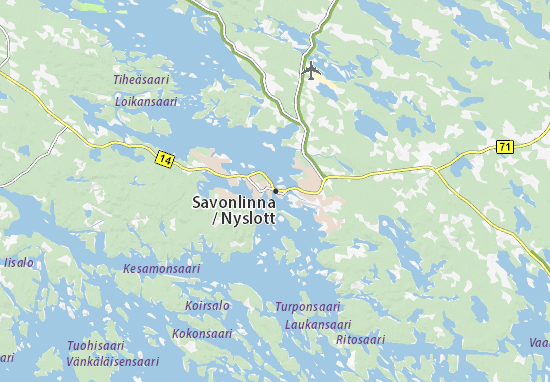 Mapas-Planos Savonlinna