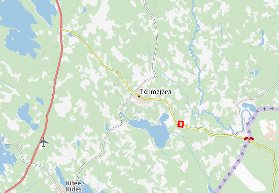 Tohmajärvi Map