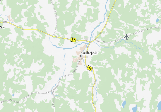 Karte Stadtplan Kauhajoki