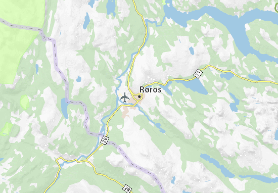 Røros Map