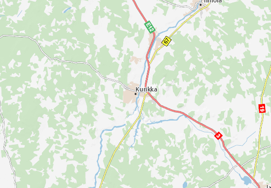 Karte Stadtplan Kurikka