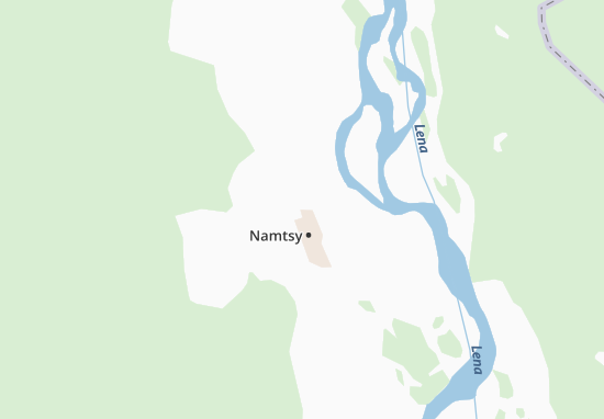 Karte Stadtplan Namtsy