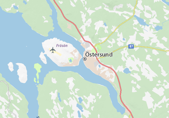 Carte-Plan Östersund