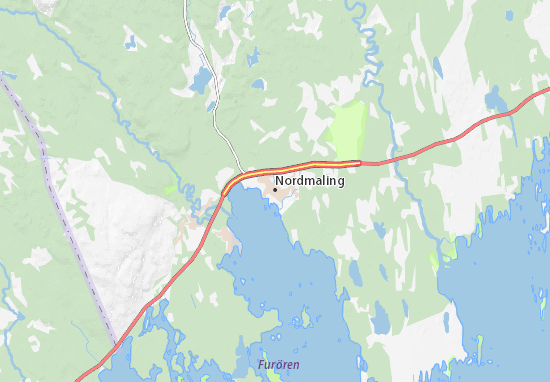 Mapa Nordmaling