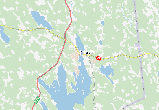 Karte Stadtplan Pyhäjärvi